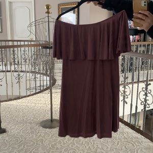 BP off the shoulder dress